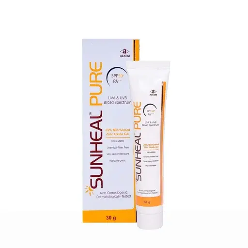 Sunheal Pure Zinc Oxide Sunscreen Gel
