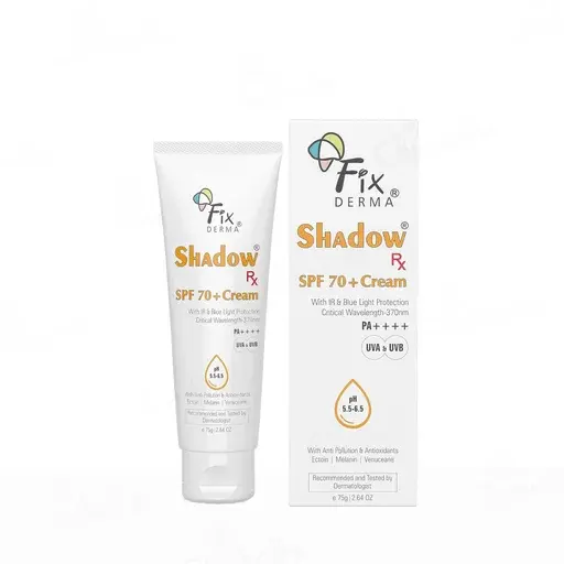 Fixderma Shadow Rx Sunscreen Cream SPF 70+ PA++++