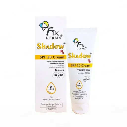 Fixderma Shadow Rx Tinted Sunscreen For Face SPF 50 PA+++