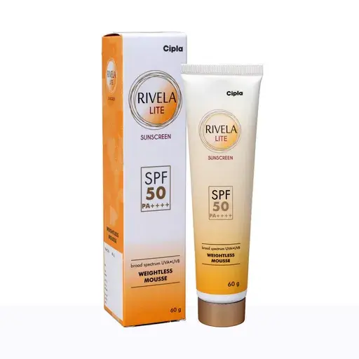 Rivela Lite Sunscreen SPF 50 PA++++