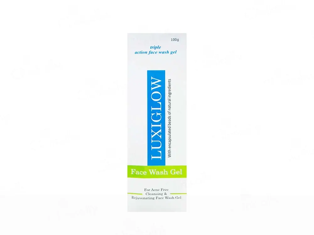 Luxiglow Triple Action Face Wash Gel