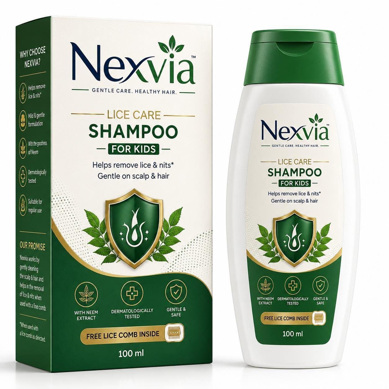 Nexvia Lice Care Shampoo for Kids