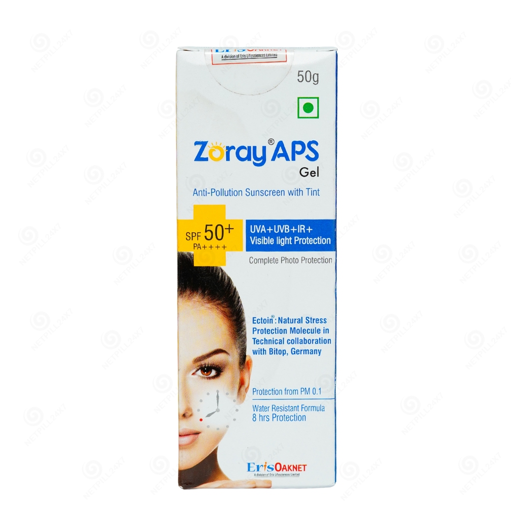 Zoray APS Tint Sunscreen Gel SPF 50+ PA++++